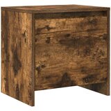 Noćni ormarići 2 kom dimljena boja hrasta 45x34x44,5 cm drveni | shoptok.hr