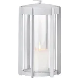 Svetlo siva LED lanterna na USB (višina 25 cm) Firefly –