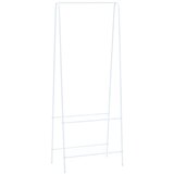  Stalak za odjeću 59 x 35 x 150 cm bijeli Cijene