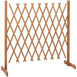  Vrtna rešetkasta ograda narančasta 180x100 cm masivna jelovina | Eponuda.ba
