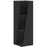  Stranski polic Črna 33 x 32 x 100,5 cm Konstruiran les, (5000200822) | Shoptok.si