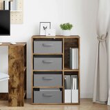  Kreveta s ladicama Dimljeni hrast 60 x 33 5 x 84 cm | shoptok.hr