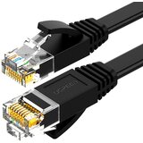 Ugreen Flat LAN RJ45 Ethernet Cat povezovalni kabel. 6 5m črna, (21090626) | Shoptok.si