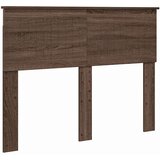  Uzglavlje s uzglavljem Smeđi hrast 135 cm Konstruirano drvo | shoptok.hr