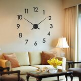 Olimp Sport Zidni Sat 3D samolepljivi Crni T4341B | ePonuda.com