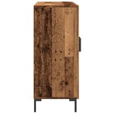 vidaXL Komoda boja starog drva 90 x 34 x 80 cm od konstruiranog drva | shoptok.hr