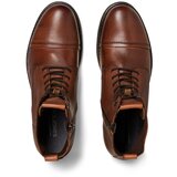 Jack & Jones Gležnarji z vezalkami 'Shaun' kostanj rjava | Shoptok.si