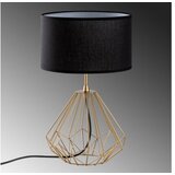 Opviq Stona lampa Diamond-S-710, 25x25x43 cm, IP20, Crno-zlatna boja | Eponuda.ba