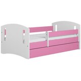 HAPPYKIDS Otroška postelja Kasper 2 180x80 z ležiščem s predalom Roza | Shoptok.si