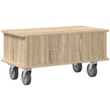 TV stojalo Sonoma hrast 68,5 x 35 x 35 cm Konstruiran les, (5000132684) | Shoptok.si