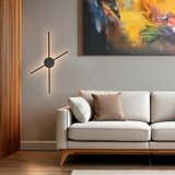  Brilagi - LED zidno svetlo LUGO QUATTRO LED/16W/230V crno | Eponuda.com
