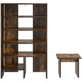  Ormar za cipele 2 pcs Dimljeni hrast Konstruirano drvo | shoptok.hr