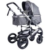 Puerri kolica za bebe 3u1 Passeggino Grey, 0m+ | ePonuda.com