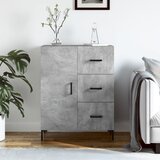 vidaXL Komoda siva boja betona 69 5x34x90 cm od konstruiranog drva Cijene