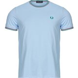 Fred Perry Majice s kratkimi rokavi TWIN TIPPED T-SHIRT Modra Cene