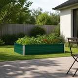  Povišeni vrtni krevet Zelena 100 x 80 x 24 cm | shoptok.hr