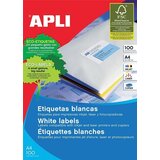Apli bele nalepke AP010817 105 x 37 mm, 16/stran 100 listov | Shoptok.si