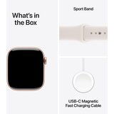 Apple Watch Serija 11 GPS 42mm M/L Rose MEU44ZR/A Aluminijumsko kucište Gold sportska narukvica Blassrosa | shoptok.hr
