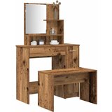 vidaXL toaletna miza Set starih lesenih inženirjev iz lesa | Shoptok.si