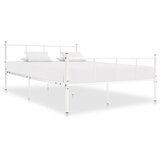  Okvir za krevet bijeli metalni 120 x 200 cm | shoptok.hr
