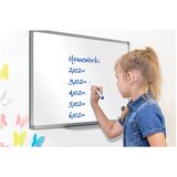  PLOČA MAGNETNA 90X60CM ALUMINIJSKI OKVIR ESSENCE STEEL NOBO 1905210 BIJELA | Shoptok.si