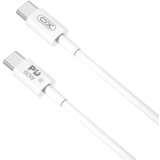 XO Kabel USB-C na USB-C NB-Q190A 1m 60W bel, (20441821) | Shoptok.si