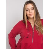 RELEVANCE Sweatshirt-RV-BL-7179.27-burgundy | Shoptok.si