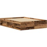  Okvir kreveta bez madraca staro drvo 135x190 cm | shoptok.hr