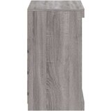  Komoda s LED svjetlima boja sivog hrasta 60 5x37x67 cm | shoptok.hr