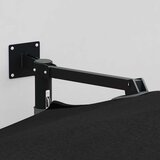  Vrtni suncobran Crna 248 x 248 x 148 cm Poliester i čelik | Eponuda.com