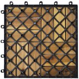  30-dijelni set pločica za trijem 30 x 30 cm bagrem | shoptok.hr