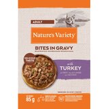 Nature’s Variety Nature's Variety Bites in Gravy Cat Adult puran v omaki, vrečka - 85 g 85 g | Shoptok.si