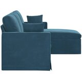 SOFA Plava 198 x 134 x 80 cm Baršun | shoptok.hr