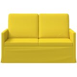  Kauč za dvoje Svijetlo žuta 130 x 81 x 82 cm Tkanina | shoptok.hr