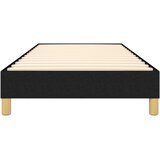  Okvir za krevet s oprugom crni 90x190cm od tkanine | shoptok.hr