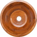  Umivaonik od masivne tikovine Φ 40 x 20 cm | Eponuda.com