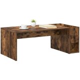  Kava Stol Dimljeni hrast 101,5 x 50 x 37 cm Konstruirano drvo | shoptok.hr