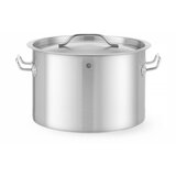 Hendi Lonac za dinstanje, srednje dubine - sa poklopcem, Budget Line, 23L, ⌀350x(H)240mm | Eponuda.com