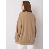 ex moda Sweatshirt-EM-BL-536/2.04-dark beige | shoptok.hr
