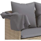  5-dijelni vrtni set sofa s jastucima bež od poliratana | shoptok.hr