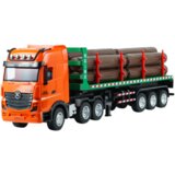 Kamion za prijevoz trupaca na daljinsko upravljanje Timber TransporterHuina 1:18 - zeleno/narančasti | shoptok.hr