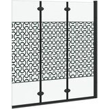  Ograda za tuš Crna i prozirna 130 x 130 cm | Eponuda.com