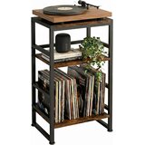 ZEXVIDA 3-nivojsko stojalo za gramofon in do 120 LP-plošč Cene