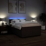  Krevet box spring s madracem svjetlosiva 160x200 cm tkanina | shoptok.hr