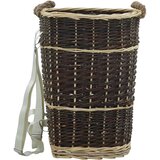  Košara za drva za ogrjev s remenjem 44,5x37x50 cm prirodna vrba | Eponuda.ba
