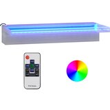  Prelijevajući vodopad RGB LED od nehrđajućeg čelika 45 cm | shoptok.hr