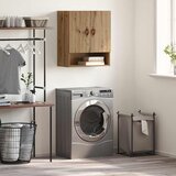 vidaXL Omarica na steni artisan hrast 60 x 31 x 70 cm Konstruiran les Cene