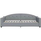 Dnevni krevet svjetlosivi 90 x 200 cm od tkanine | shoptok.hr