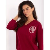 RELEVANCE Blouse-RV-BZ-A891.21P-burgundy | Shoptok.si