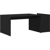  Kava Stol Crni hrast 90 x 45 x 35 cm Konstruirano drvo | shoptok.hr